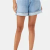 AGOLDE Dame Denim Short