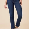 AGOLDE Riley Long High Rise Straight Jean
