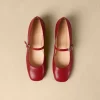 Alohas Por Do Sol Leather Ballet Flats