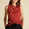 Ann Draped Tank