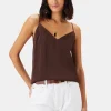 Barlow Stretch Silk Tank