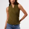 Calais Stretch Knit Tank