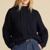 Celeste Cable Cotton Merino Sweater