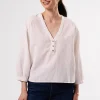 Esme Cotton Linen Blouse