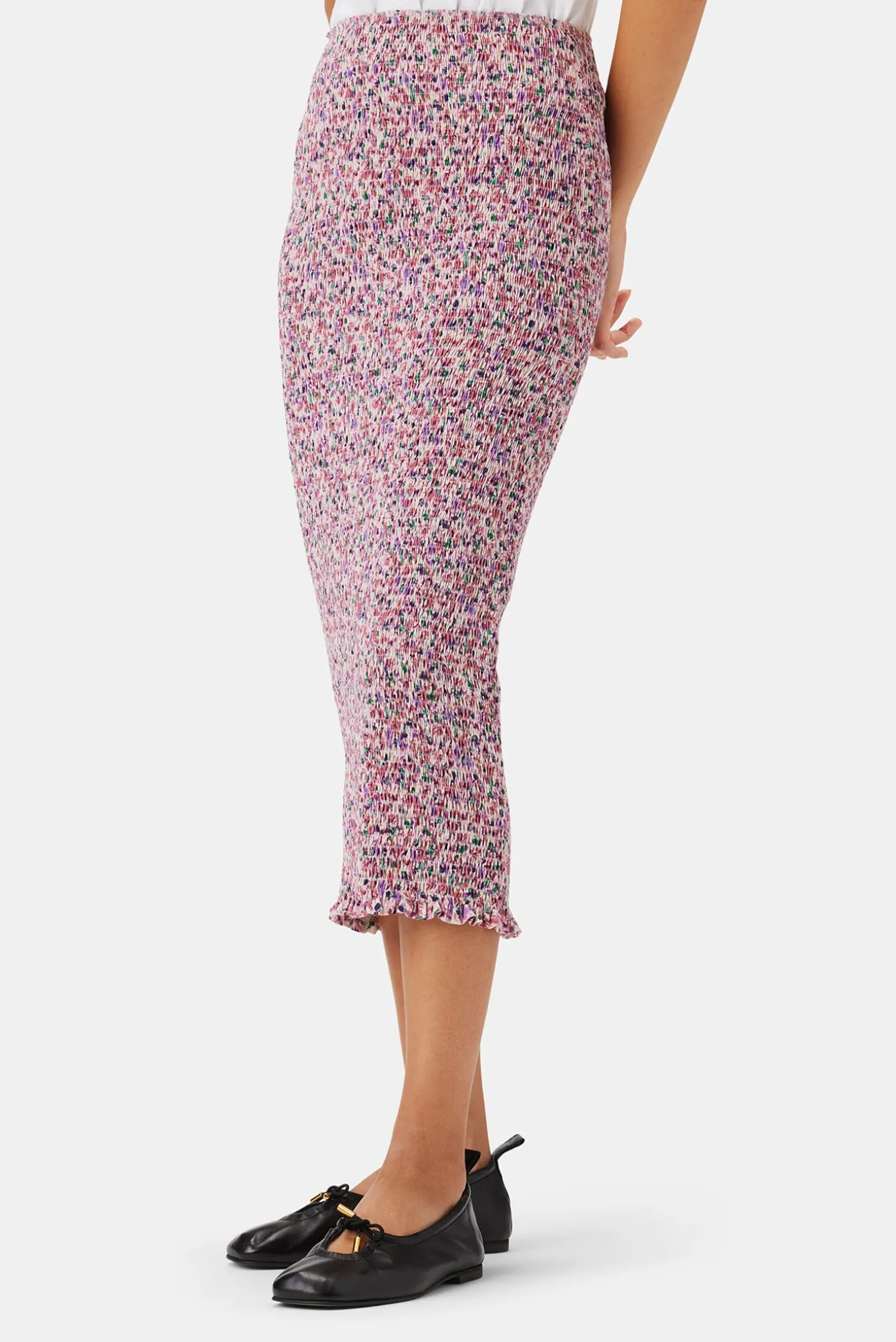 Eunice Smocked Skirt