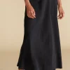 Eve Cupro Slip Skirt