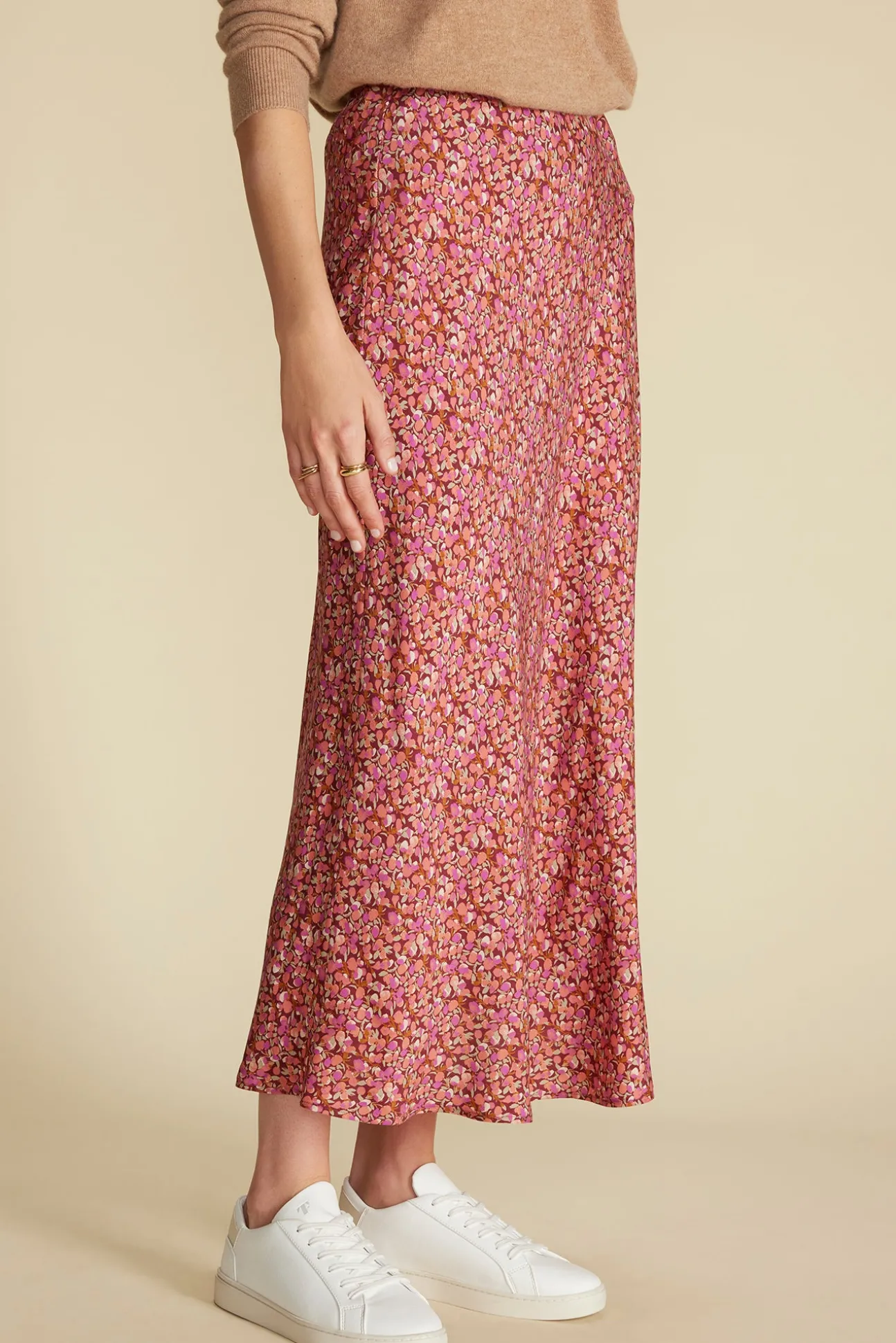 Eve Cupro Slip Skirt