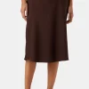 Eve Stretch Silk Skirt
