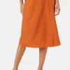 Eve Stretch Silk Skirt