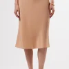 Eve Stretch Silk Skirt