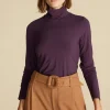 Flannery Bamboo Knit Turtleneck