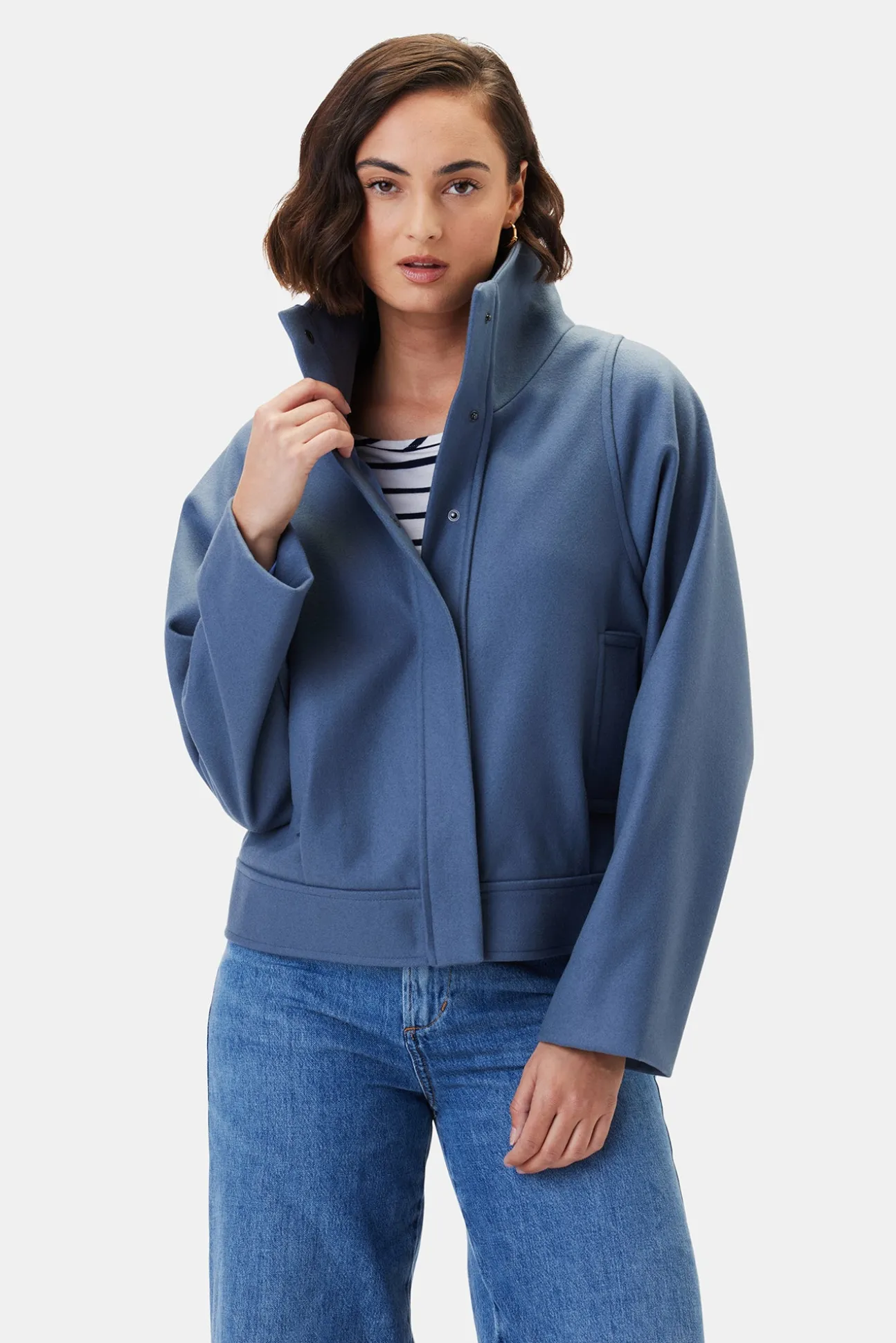 Joelle Wool Twill Jacket