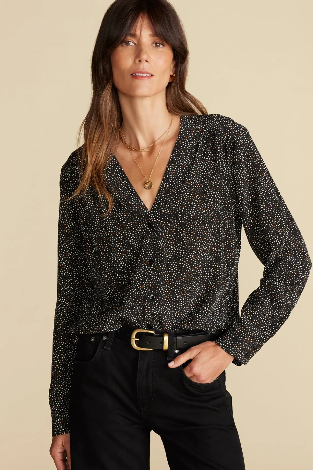 Kaya Washable Silk Blouse
