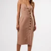 Lila Cotton Linen Dress