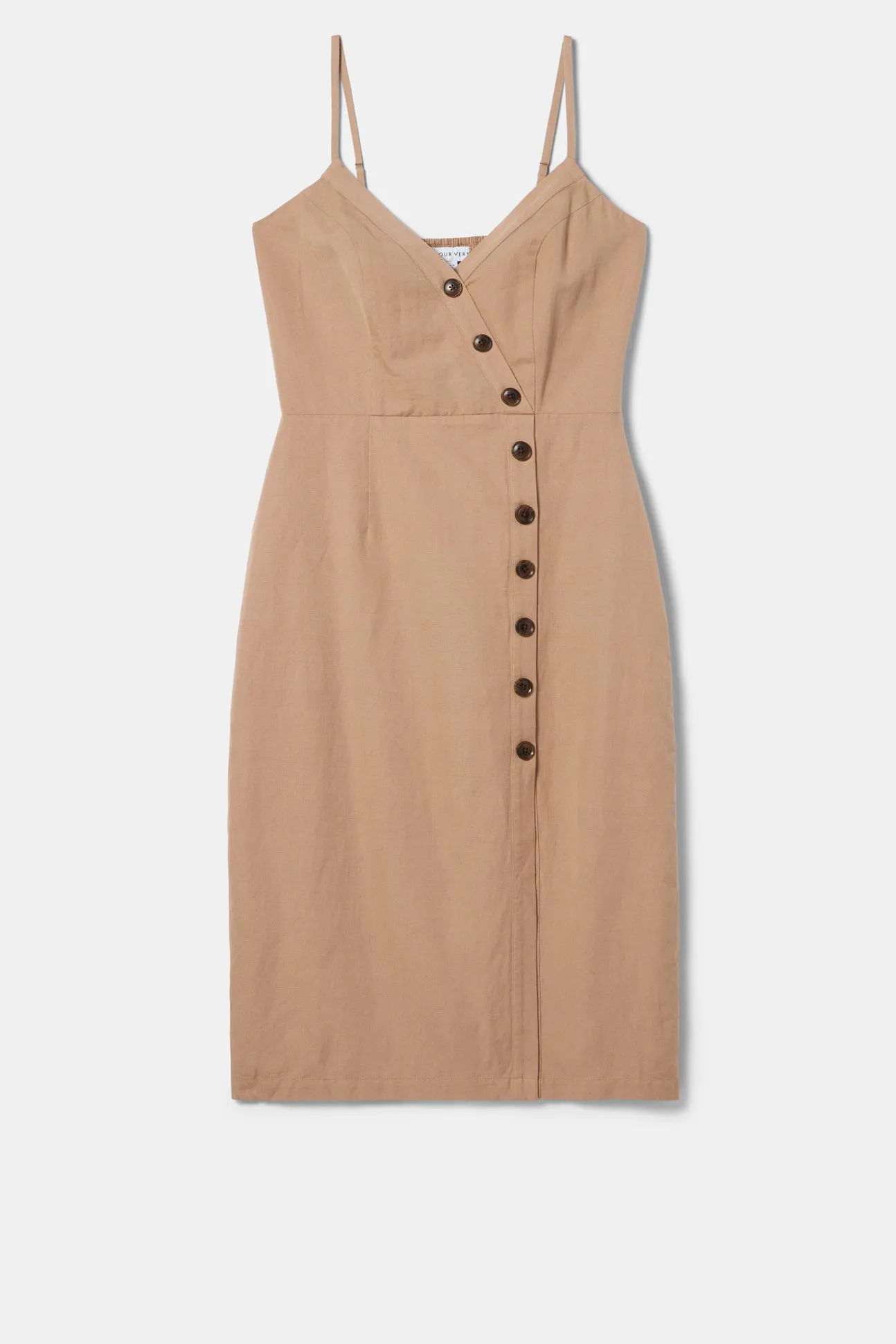 Lila Cotton Linen Dress