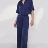 Lunya Washable Silk High Rise Pant Set