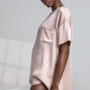 Lunya Washable Silk Tee and Shorts Set