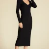 Maelle Square Neck Sweater Dress