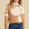 Martha Organic Cotton Jacquard Sweater