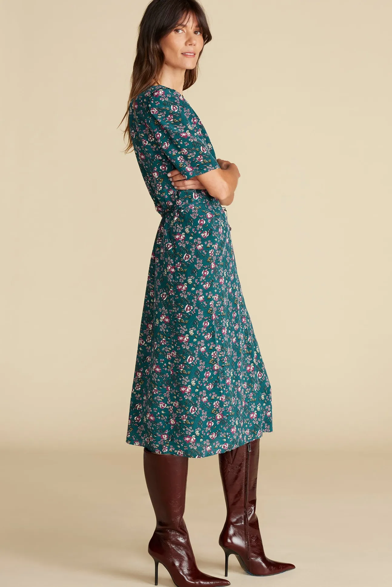 Nicolette Washable Silk Dress