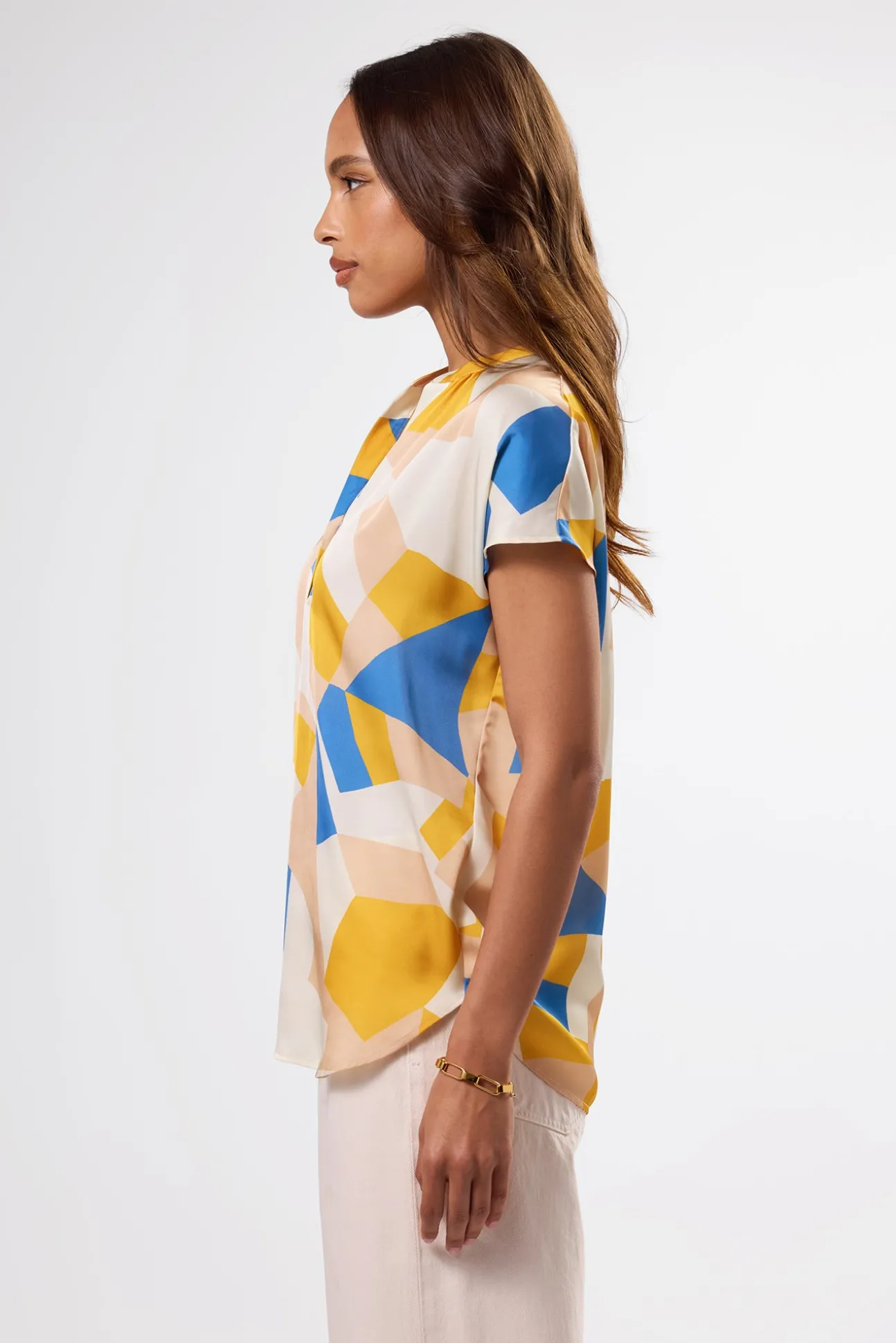 Renata Recycled Sateen Blouse