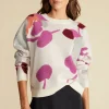 Rowan Jacquard Crew Neck Sweater