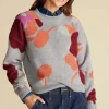 Rowan Jacquard Crew Neck Sweater