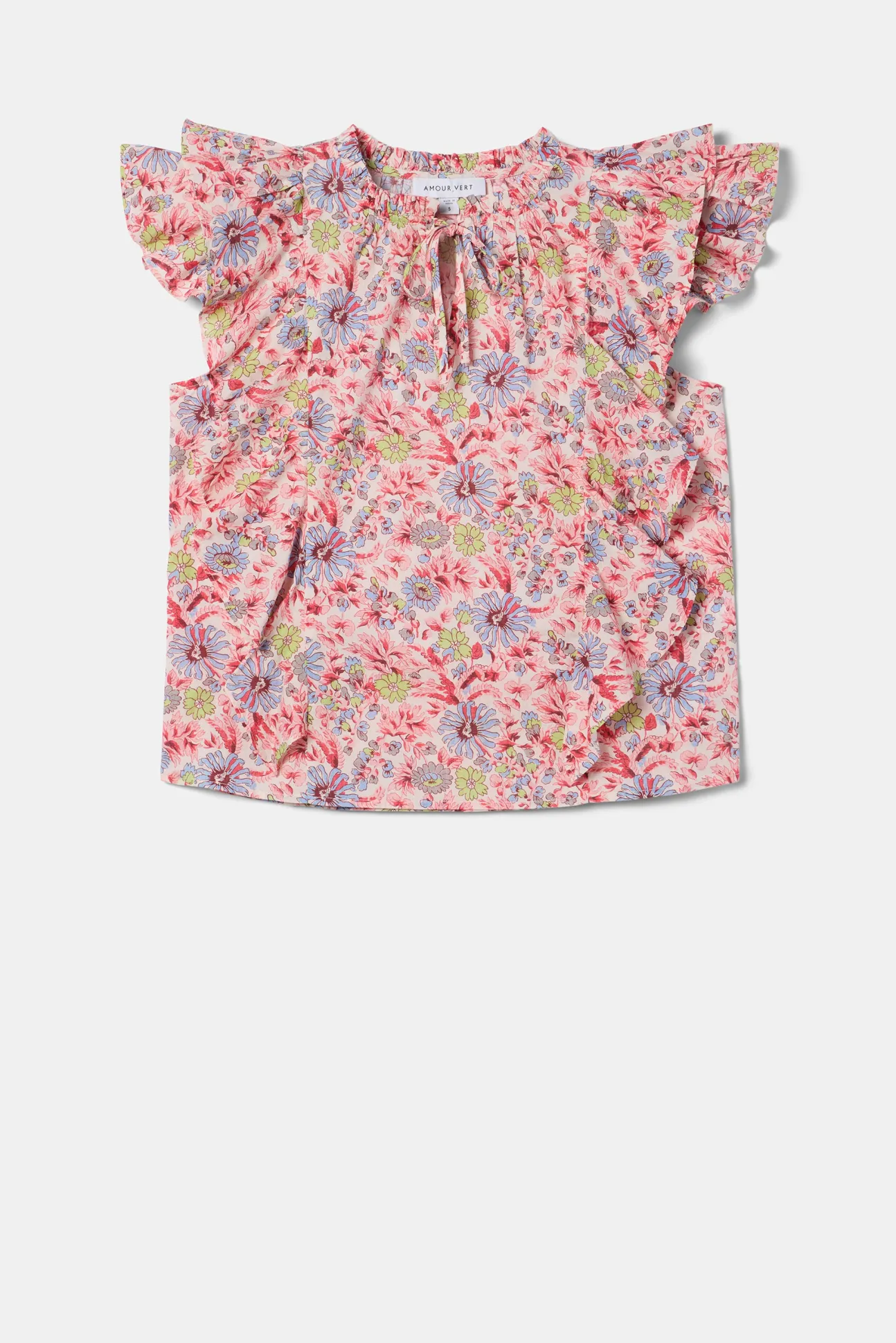 Ruffle Sleeve Top
