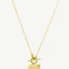 SOKO Rectangular Medallion Necklace
