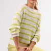Stripe Novelty Sweater