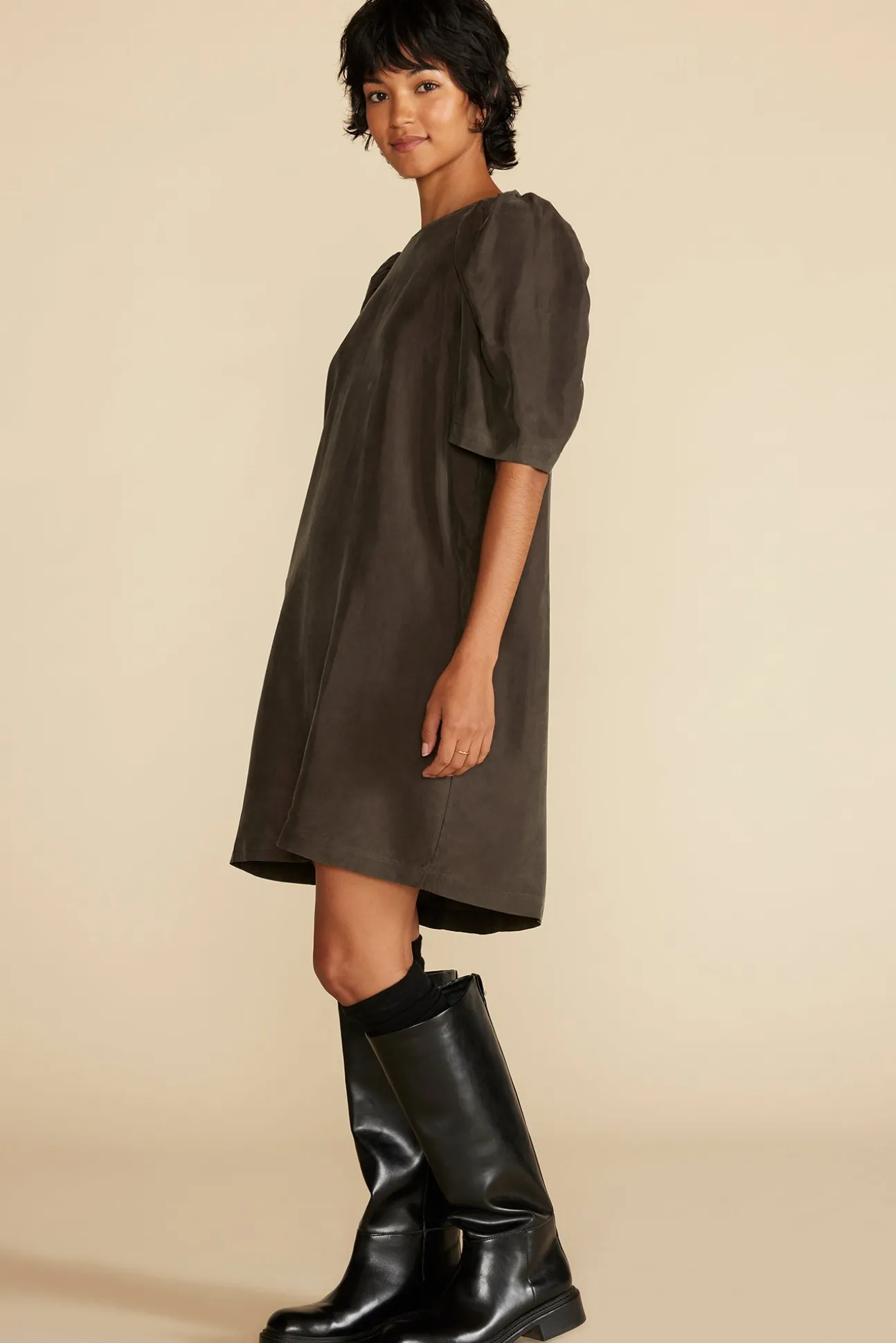 Sylvia Puff Sleeve Dress