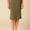 Vindy Paris Rib Skirt