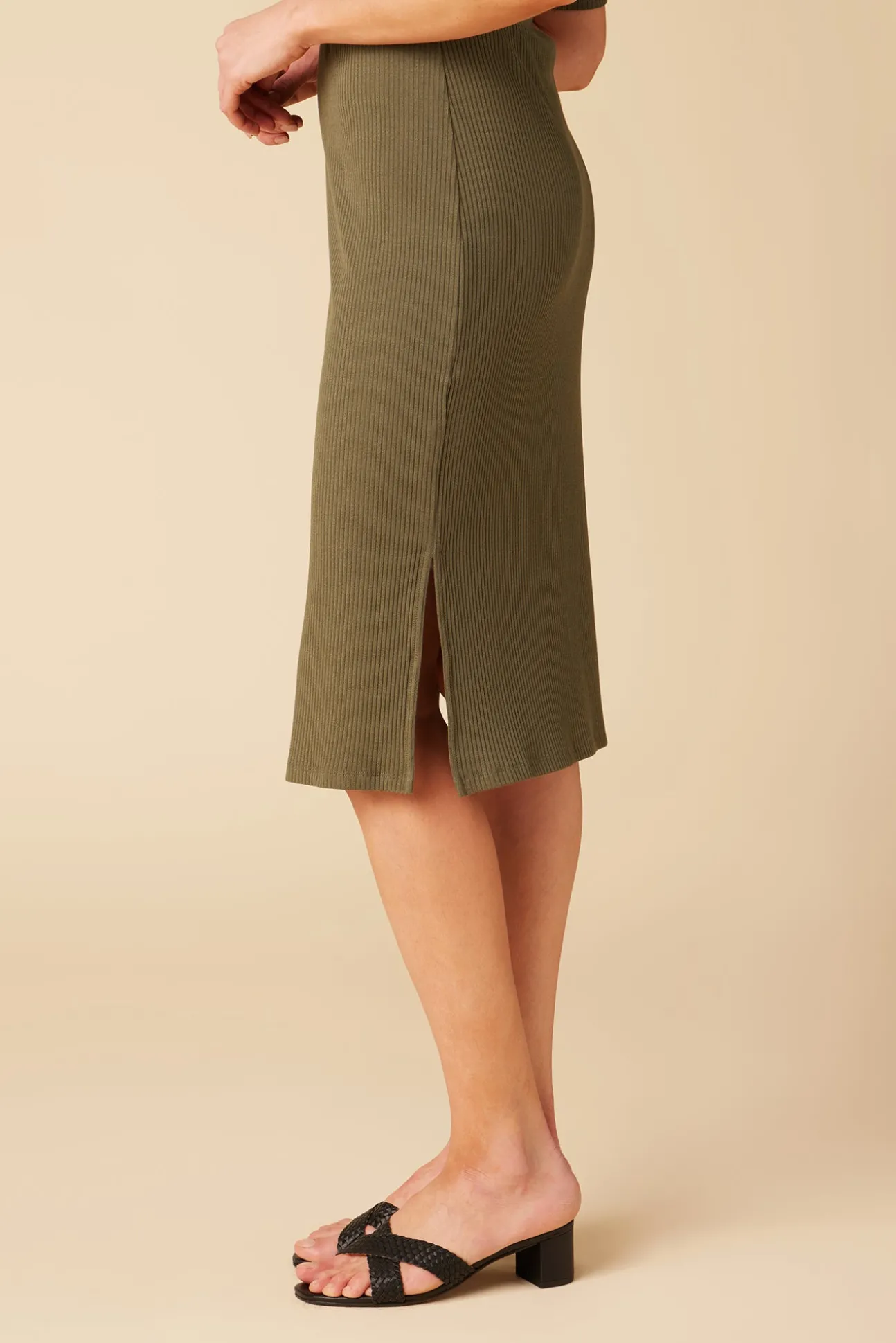 Vindy Paris Rib Skirt