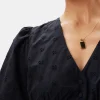 Violette Organic Cotton Eyelet Dress