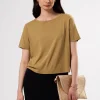 Yvette Silk Knit Tee